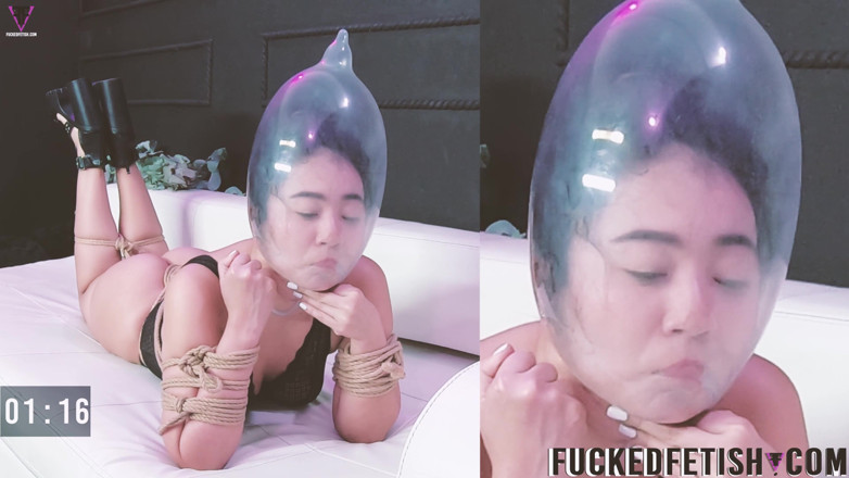Fucked fetish: Condom Breath Yoga Cobra Moni Lee Training Silly Face