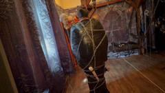 Aaexperiencesltd: Final Part:- Domina Satana & Bag Man in Chains and Pallets...