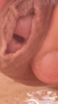 Just One Testicle for a Huge Load of Cum!