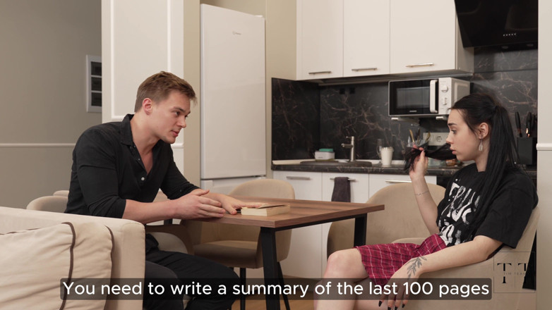 AliceAtwood: Strict Tutor! Don't Tell My Mom I'm a Bad Student. 4K...
