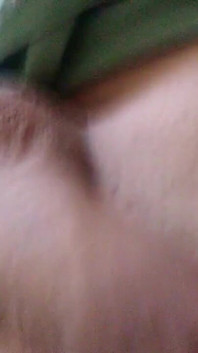 (no Masturbating) Transwoman Playing with My Pre-op Clit