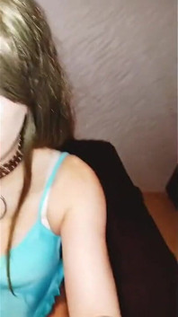 Crossdrrsser Face with Cum