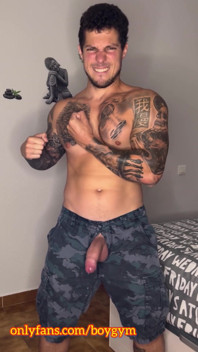 My Big Cock Cums with Military Outfit!