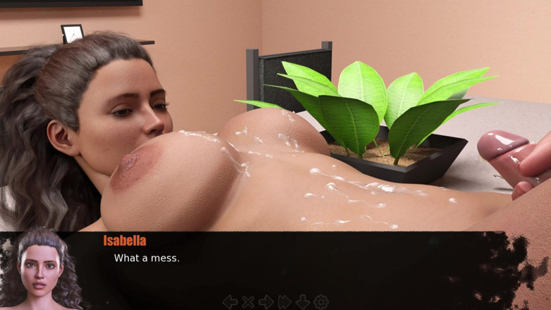 3D Cartoon Porn: Adorado pelo Diabo 17 - Charlie fode Isabella na mesa de jantar...
