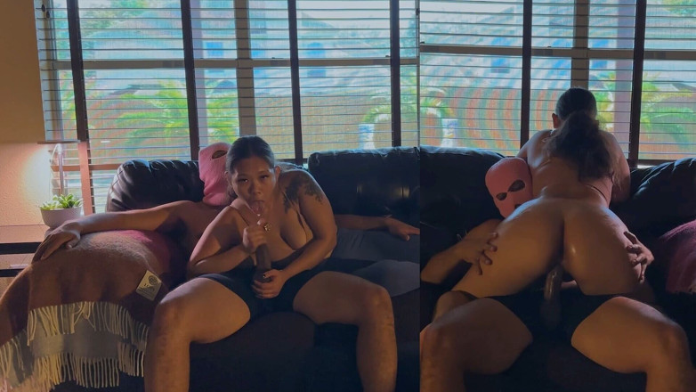 ThiccAsianMimi: Podskakując na dużym twardym kutasie to moje ulubione cardio! Obciąganie...