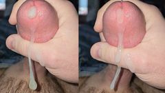 Cum Juggler: C.U.M.S - Zblízka a zpomalený pohyb - Solo Cumshot # 9. Stříkací žonglér