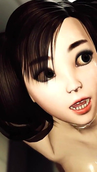 큰 자지를 원하는 많은 젖탱이의 쩌는 섹시한 커프스 소녀
