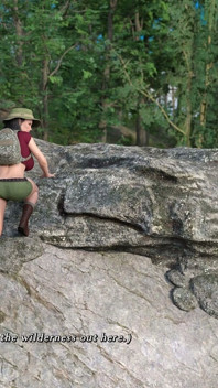 Having a Hard Time Fg 15 - Shemale Jane Meets New Girls and Sees Naked Woman in Mountain Pond