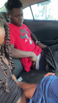 Cum Dump Car BBC Fucks Black Ass Public Letthemwatch