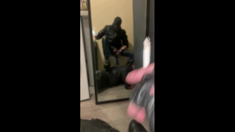 KinkySirius: Leather Master Fuck Hard Leather Fag Part 1