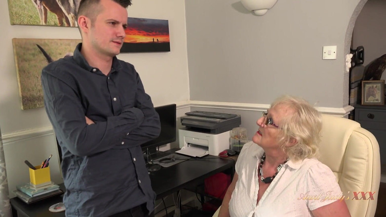 Aunt Judy's XXX: AuntJudysXXX - Busty 66yo GILF Teacher Mrs. Claire Fucks Her Student