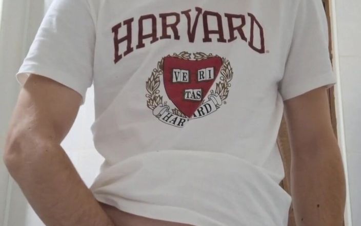 The college boy: A Big Cumshot