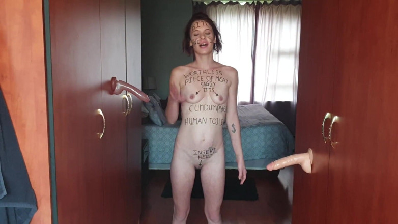 petite-mia: Saggy Titted MILF with Body Writing Wants More Then One...