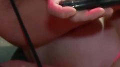 Her master play with her than lets her cream her pants