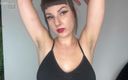 Lady Medusa: Sensual Hairy Armpits Worship