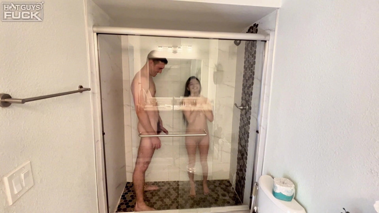 Hot Guys Fuck: Handsome Jock Has Interracial Sex with 18-year-old Latina Teen