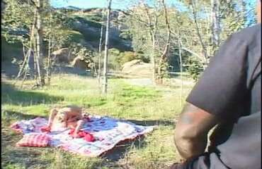 Perfect Porno: Black dick hardly fucked two chicks in the anal outdoor
