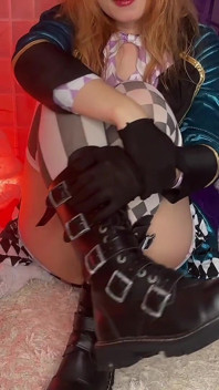 POV Stupid Slave Has to Lick Mad Hatter's Shoes with Saliva
