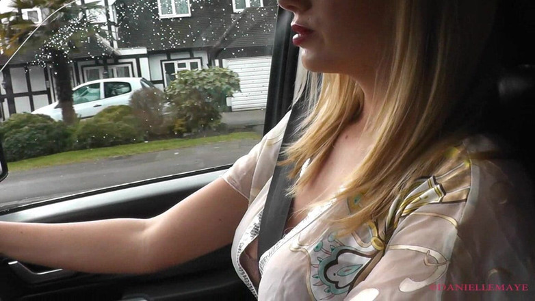 DanielleMaye: Smokey Driving Quickie
