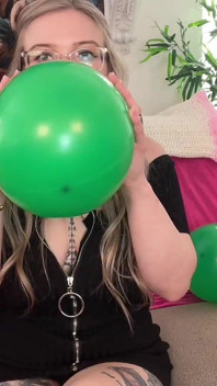 Gonfia il palloncino per scoppiare