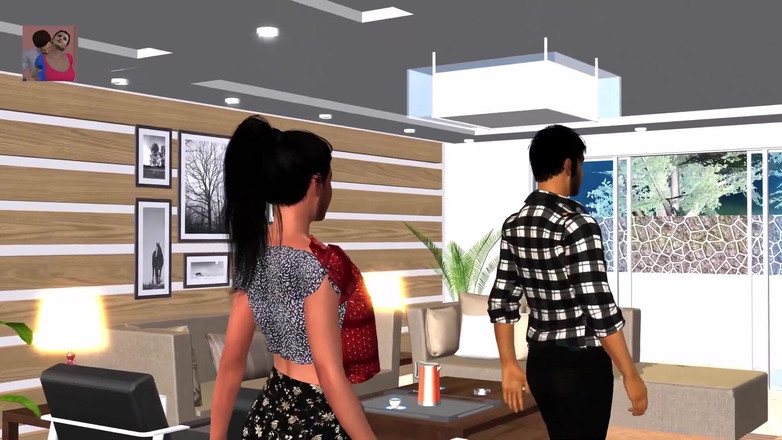 Pari Verma: 当不在家时，法律继兄弟操了他继兄弟的妻子