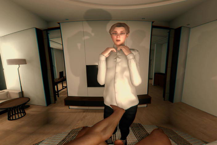 Trans Fantasy VR Studio: FVR - 22 - феминизирует его - дата 1 - Райли