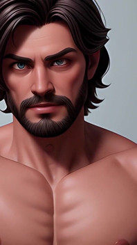 Scruffy Hunks: Slideshow of Scruffy 3D Cgi Men