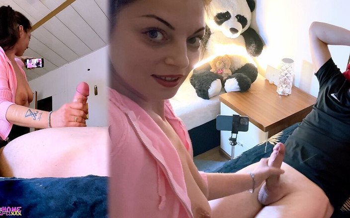 Mia Maripolla: 남편에게 편안하고 재미있는 셀카 핸잡을 줬어