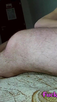 Skinny Ginger Girl Fucked in Her Cunt and Then Suck Cock and Lick Condom