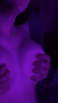 Neighbor's Big Bouncing Breasts. I Squeeze Nipples to the Moaning