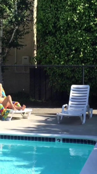 Brunette Students in Bikinis Have Lesbo Love