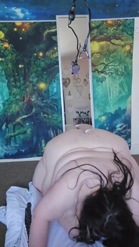 Ssbbw consolador mierda fallido - fetiche blooper video parte 1