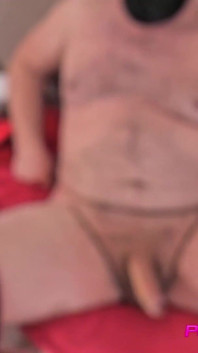 Sexy Redhead Stepmom with Saggy Tits Finger Fucking While She Suck Cock and Then She Kneels and Suck Some More