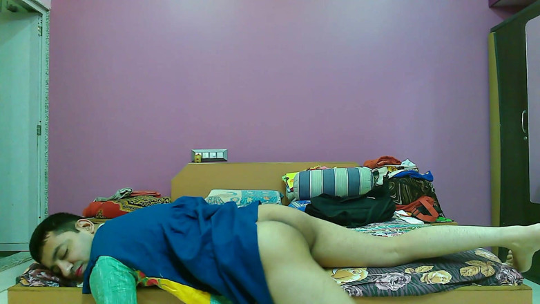 Cute & Nude Crossdresser: Sexy sissy crossdresser femboy Sweet Lollipop masturbation and cum in...