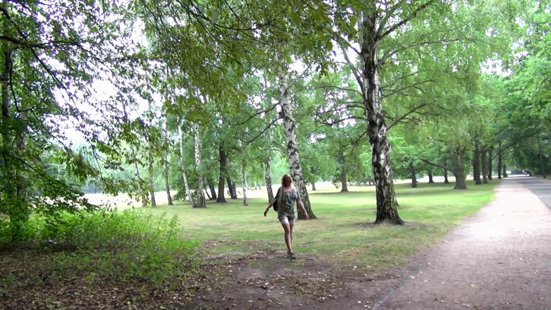 Deutschland Porno X: Black Monster Cock Destroys Two Wet Sluts in the Park