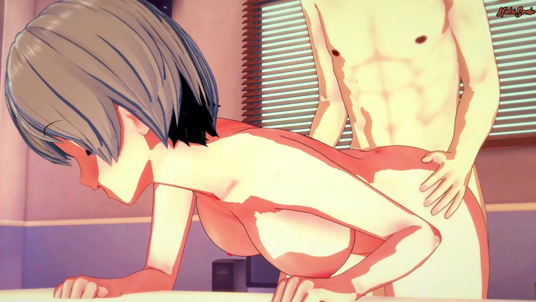 Hentai Smash: Uzaki-chan gets fucked doggystyle in her room - Uzaki-chan Hentai.