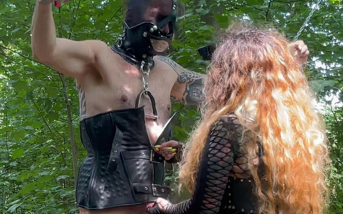 Dominatrix Frida: Predicament - Endurance - Spikes Against Skin - Torment in Tightening Bondage