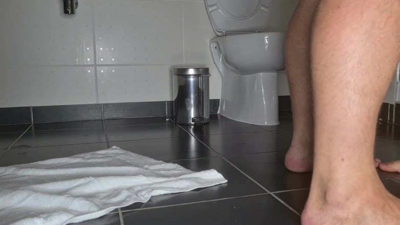 Anal Fetish Couple: Dirty pissing in hubby's face, he enjoys to drink it