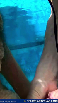 Brazilian Jungle TV Keeps Interrupting a Real Mature Couple