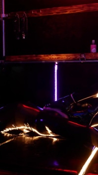 Inescapable bound orgasm