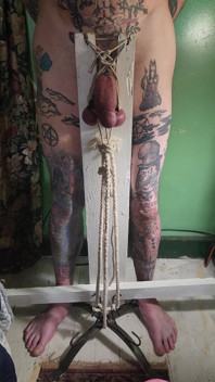 Goode Girl Unholy Crucifix Cock Treatment