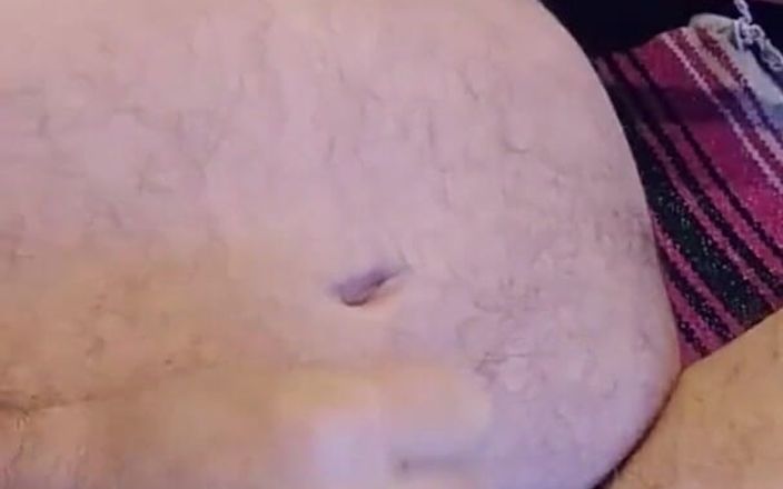 beardaddychub: Bear Jerks off with Red Sox Close up! (with Assist by...