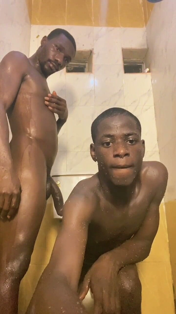 BLACKSHOOTERR: Skinny Femboy Got Fucked by His Stepbrother Stepbrother Inside Restroom.