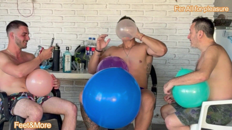Fer All for pleasure: Brincando quente com balões