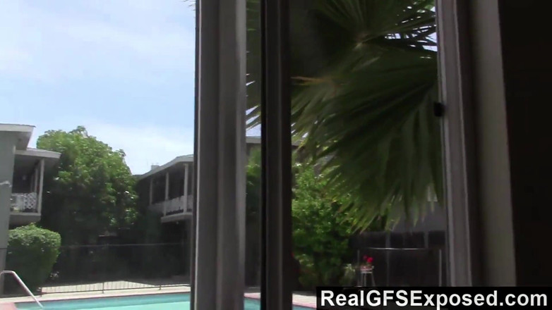 Real GFs Exposed: Adorable brunette Giselle Marie gets screwed and jizzed