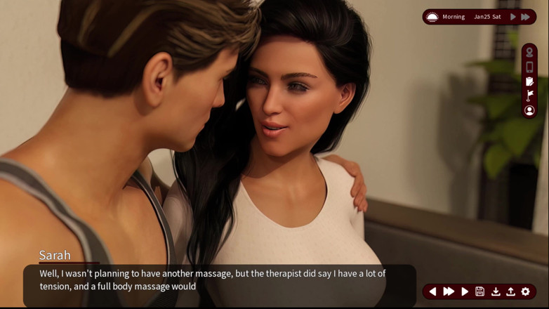 Johannes Gaming: Flüstern der sehnsucht 19 sarah ging für eine massage