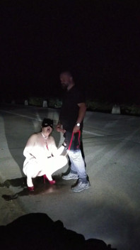 This Old Slut Loves to Piss on the Public