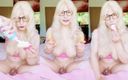 Sissy slut Chantal Sweet: Sevimli kız muz yiyor