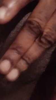 Rubbing Fingering My Hairy Black Pussy Amazing Intense Orgasm