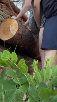 Teen Stops in the Woods with Her Stepdaddy to Fuck